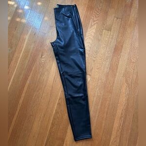 NWOT! Abercrombie & Fitch Classic Vegan Leather Legging